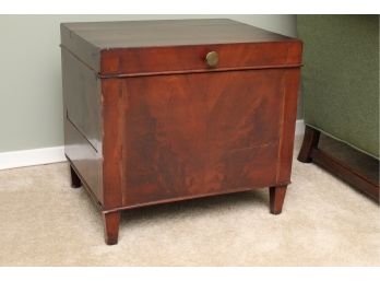 Wooden Storage Box Side Table 20 X 16 X 19