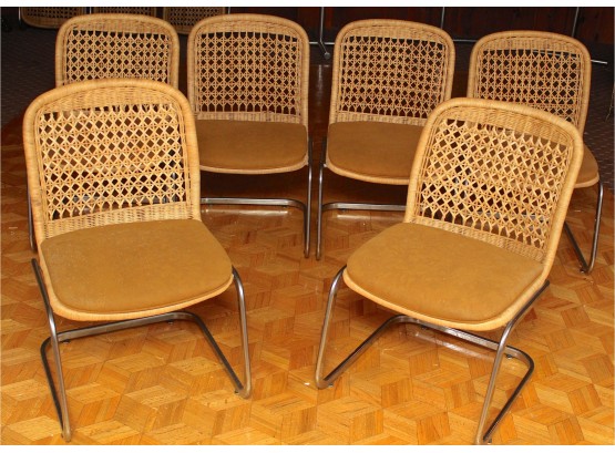 Marcel Breuer Cesca Chairs Set Of 6 (set 2)