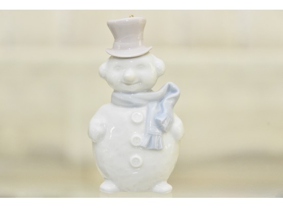 Lladro Snowman Ornament
