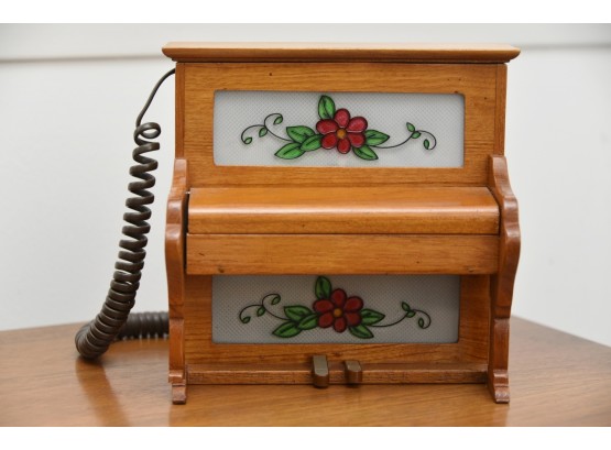 Novelty Vintage Piano Telephone Working Condition