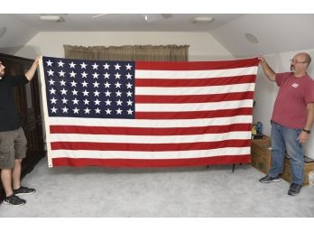 Large 5' X 9.5' American Flag