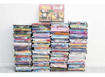 Huge Children's DVD Collection Over 120 Total