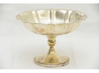 Sterling Silver Weighted  Pedestal Dish 191 Grams