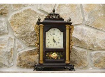 Wooden Mantle Clock 17'