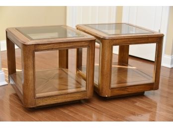 Pair Of End Tables 26 X 22 X 21