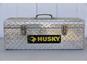 Husky Diamond Plate Tool Box 24 X 10 X 9