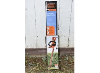 Black & Decker Corded Hedge Trimmer (New In Box)