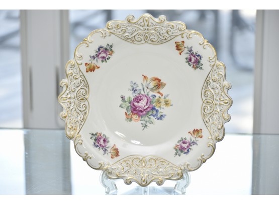 Porcelain German Plate