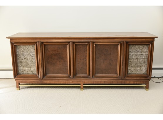 MCM Bogen Console Stereo Cabinet 80.5 X 21.5 X 31.5