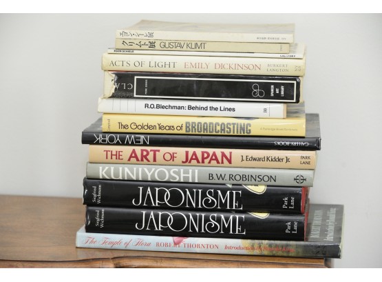 Collection Of Coffee Table Art Books