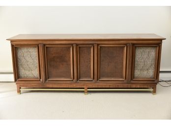 MCM Bogen Console Stereo Cabinet 80.5 X 21.5 X 31.5