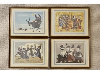 Collection Of Hebrew Art Signed Freeman 12 X 10