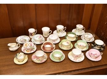 Porcelain Tea Cup Collection