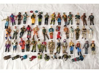 Collection Of Vintage 1980's G.I. Joe Action Figures