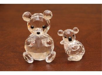 Swarovski Crystal Teddy Bear & Koala Bear Figurines