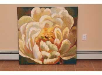 Flower Canvas Painting 38 X 38