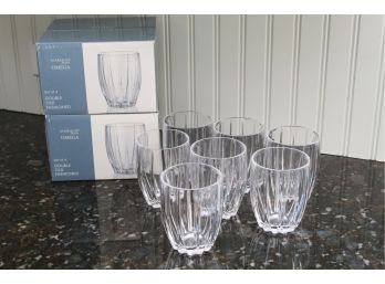Set Of Marquis By Waterford Omega Double Old Fashioned Glassware  Fifteen In Total