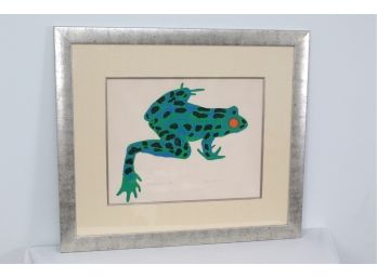 Frog Signed & Numbered 31 X 27