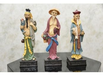 3 Wisemen Asian Statues