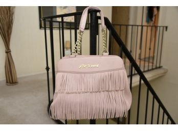 Betsy Johnson Pink Frill Handbag