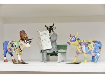 Cow Parade Porcelain Figurines