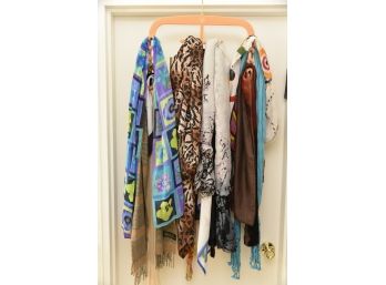 Collection Of Womans Scarves