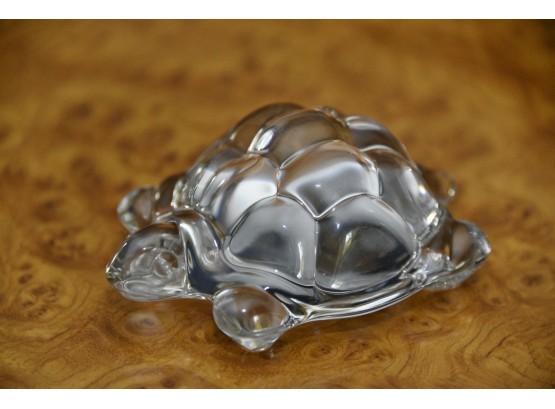 Crystal Turtle Figurine