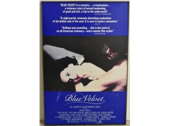 Blue Velvet Original Movie Poster 27 X 40