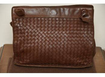 Bottega Veneta Brown Leather Handbag