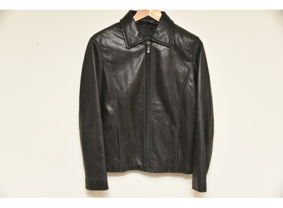 Woman's Leather Jacket Size M