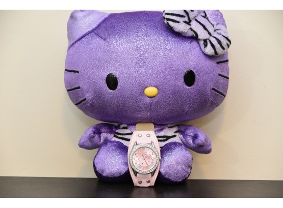 Hello Kitty With Watch