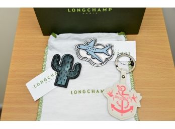 Longchamp Pins And Keychain - New