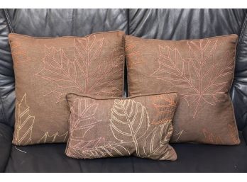 Trio Of Down Accent Pillows