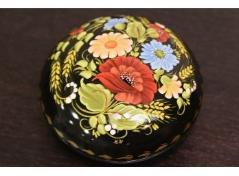 Hand Painted Russian Covered Keepsake