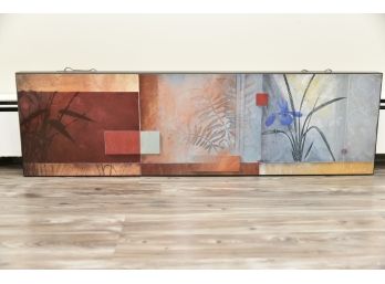 Lacquered Wall Art - 34 X 10