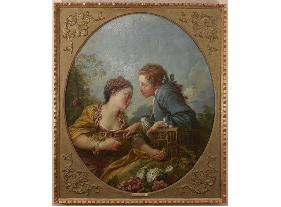 Jean-Baptiste Marie Huet  (1745 - 1811) Framed  37 X 43