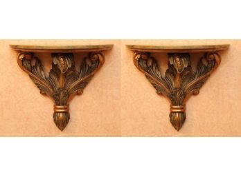 Pair Of Maitland Smith Wall Sconces 13 X 13