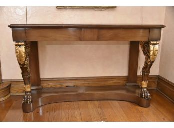 Claw Foot Console Table 50.5 X 22 X .37