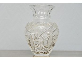 10' Tall Crystal Vase