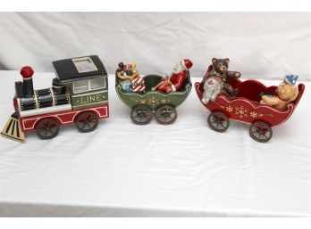 Villeroy & Boch Christmas Toy's Memory 3-Piece Train Set