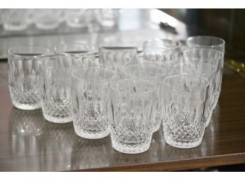 Fourteen  Waterford Crystal 'Powerscourt'  Highball Glasses