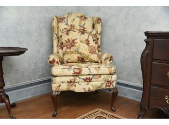 Custom Upholstered Queen Ann Side Chair Made For A & S 27 X 35 X 43