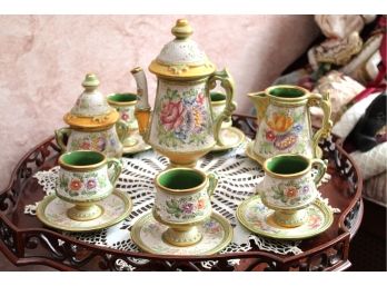 Handmade Tea Set Made In Italy