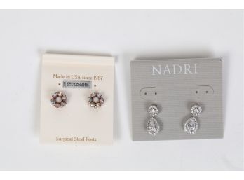 Liz Palacios & Nadri Earrings (#7)
