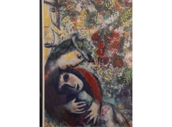 Marc Chagall Framed Print 25 X 33