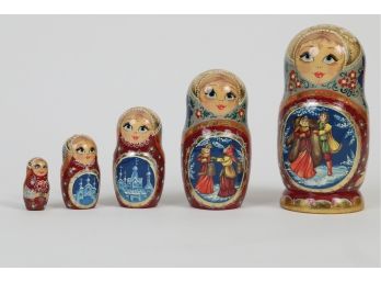 Russian Nesting Dolls From St. Petersburg