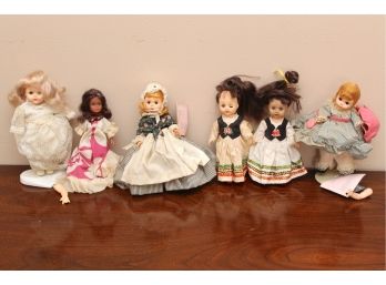 Collection Of Small Dolls
