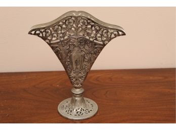 Godinger Silver Plated Fan Vase