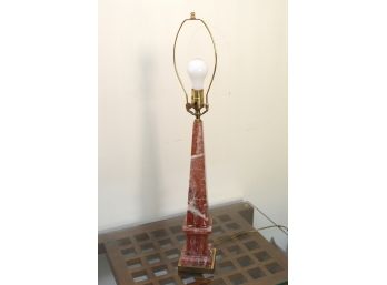 Marble Table Lamp 33 Inches Tall