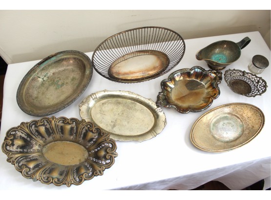 Assortment Of Silver Plate
